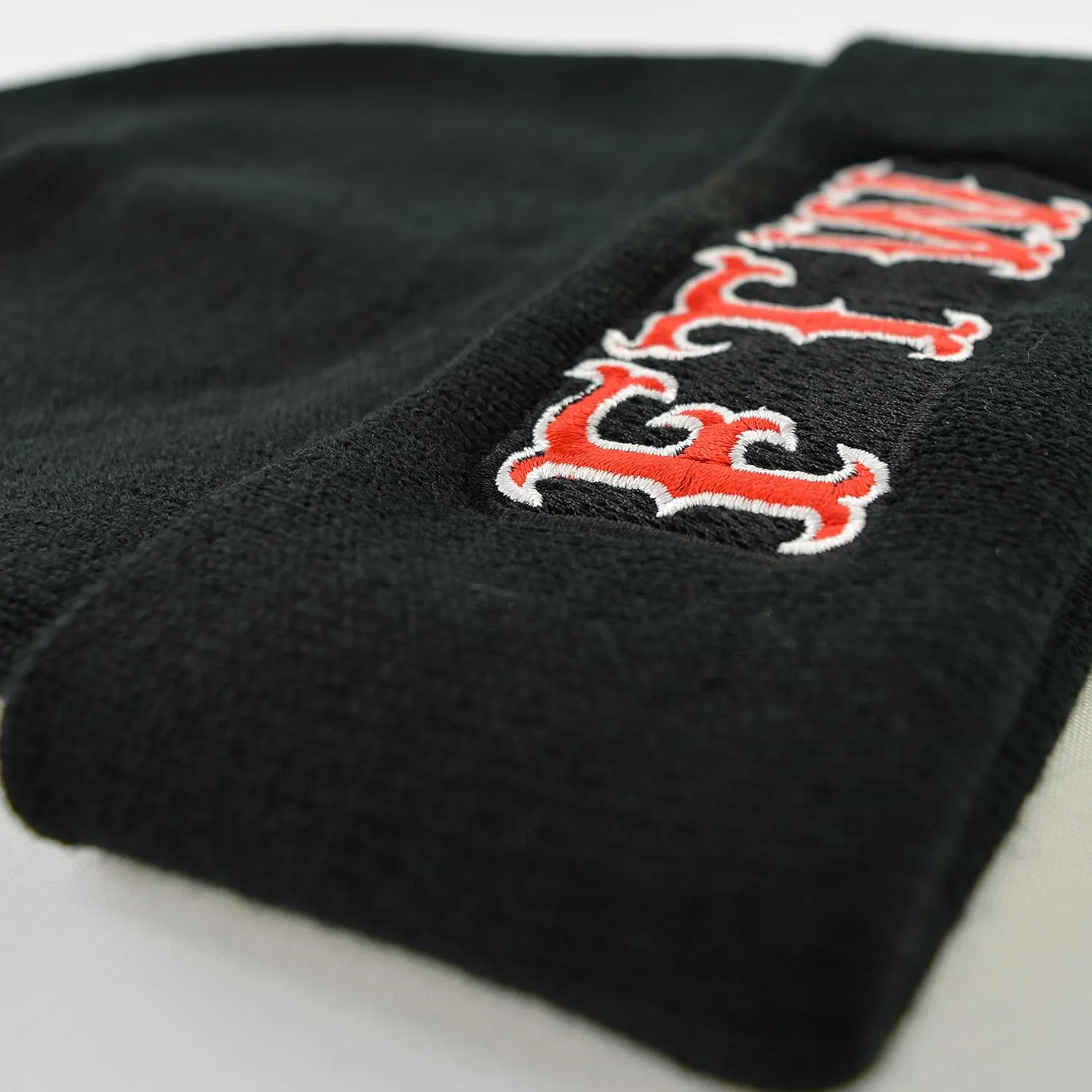 Beanie with Embroidery Biker Warm Winter Beanie hat Beanie Strechable and Soft Cuffed Beanie Cap Unisex