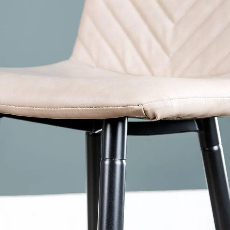 Brie Barstool - Taupe