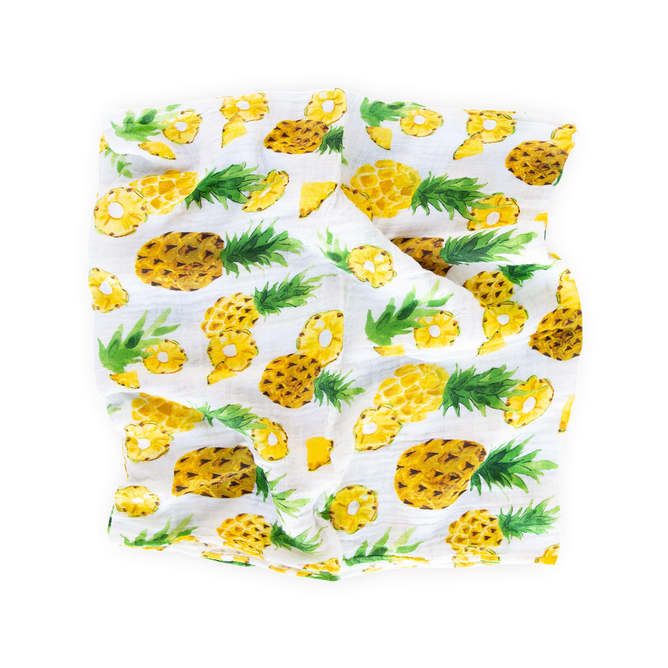 Cotton Muslin Swaddle Blanket 3 Pack - Tropical Fruit