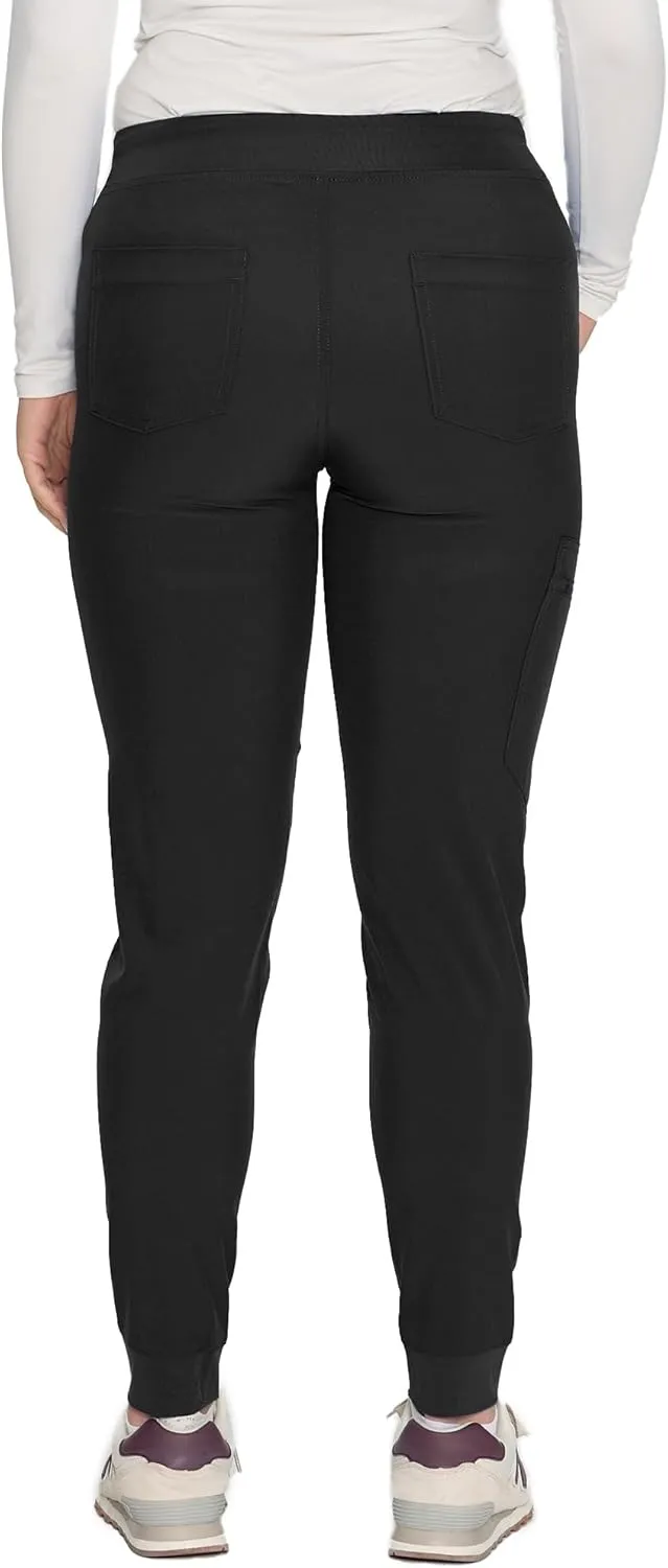 COZYFIT Medical Scrub Pants for Women - Soft Stretch,Drawstring Jogger Pants with 5 Pockets