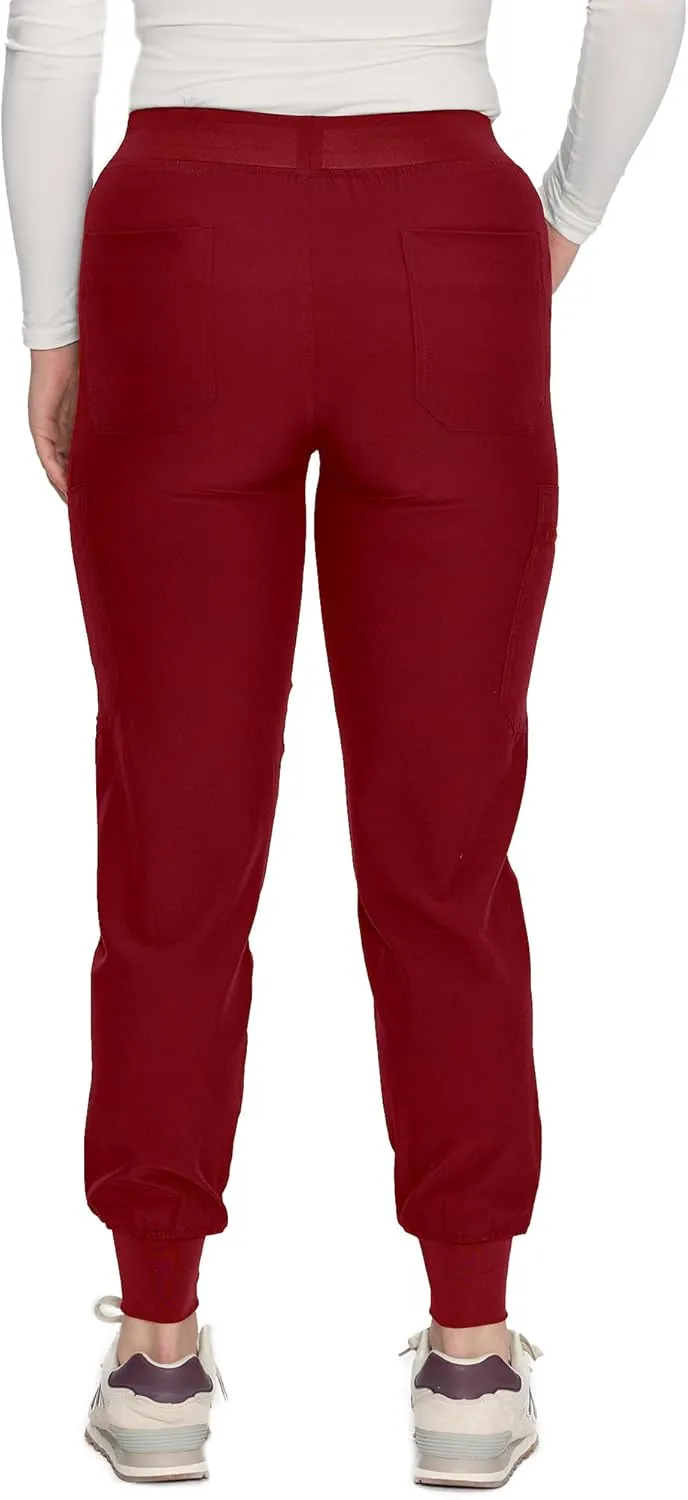 COZYFIT Scrub Pants for Women - Cargo Pants Scrubs with 7 Pockets,Soft Stretch