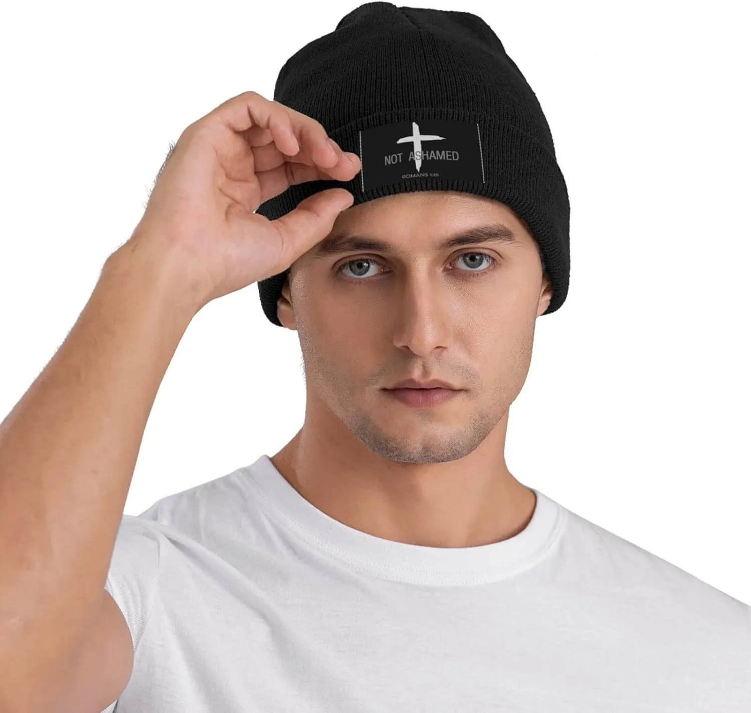 DARLEKS Men and Women Slouchy Beanie Hats Winter Knitted Caps Soft Warm Ski Hat Unisex Skull Cap
