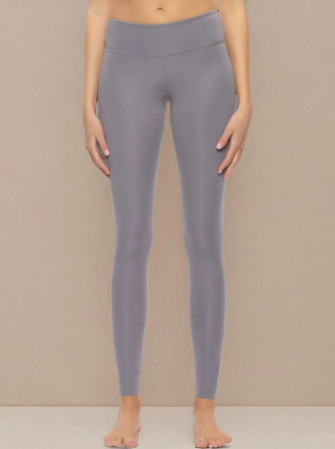 Felina Sueded Athleisure Performance Legging (2-Pack) Womens Leggings w/Slimming Waist Band Style: C3690RT