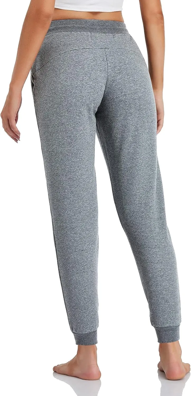 Inno 28" 31" 34" 36" Women's Baby Polar Fleece Lined Jogger Pants Warm Sweatpants Thermal Athletic Lounge