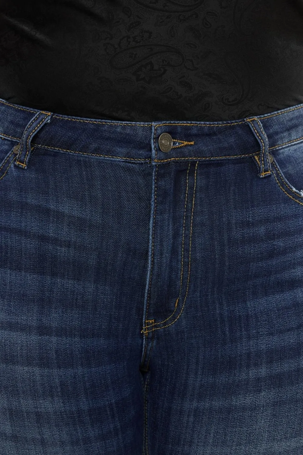 Kancan Mid Rise Slim Flare Jeans