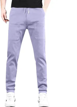 Mencomfy Cargo Pants Stretch Multipants - High Stretch Multi-Pocket Durable Cargo Pants Quick-Drying Joggers for Men