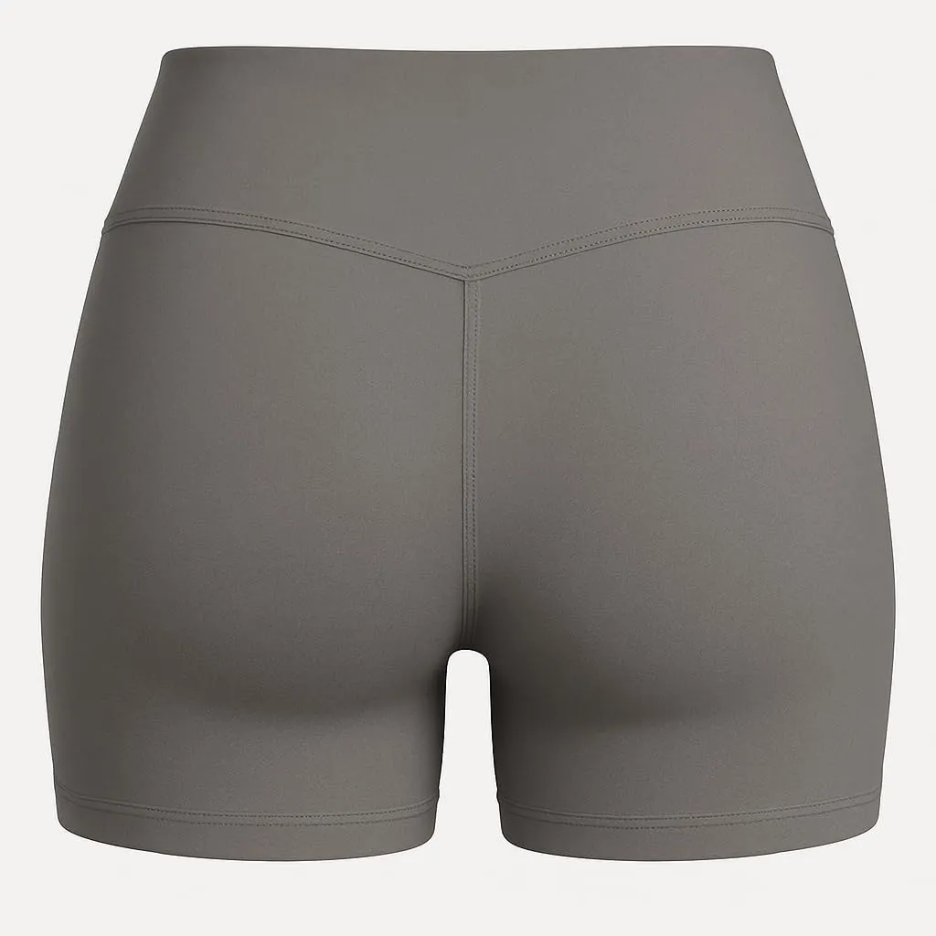 Summer Lounge Yoga Shorts for Women- High Waist Sculpted, No Rolling, No Digging, Ultra Soft Breathable, 4 Way Stretch Fit
