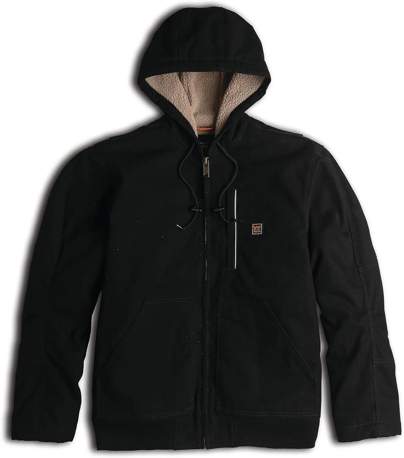 Walls Men's Mingus DWR Duck Hooded Bomber Work Jacket
